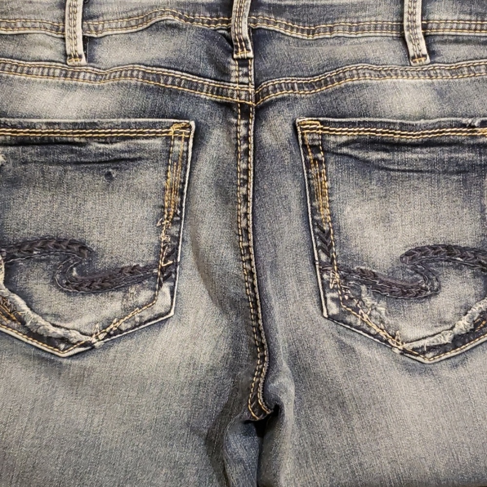 Silver jeans